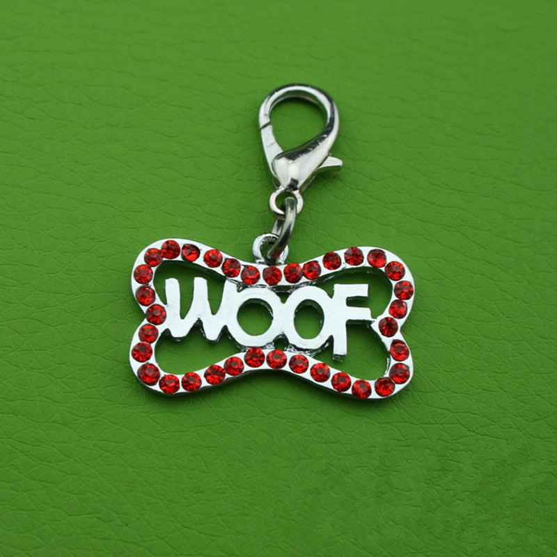 Accessori per ornamenti per animali domestici ciondoli per cani con perforazione per cani decorazioni per etichette per animali domestici